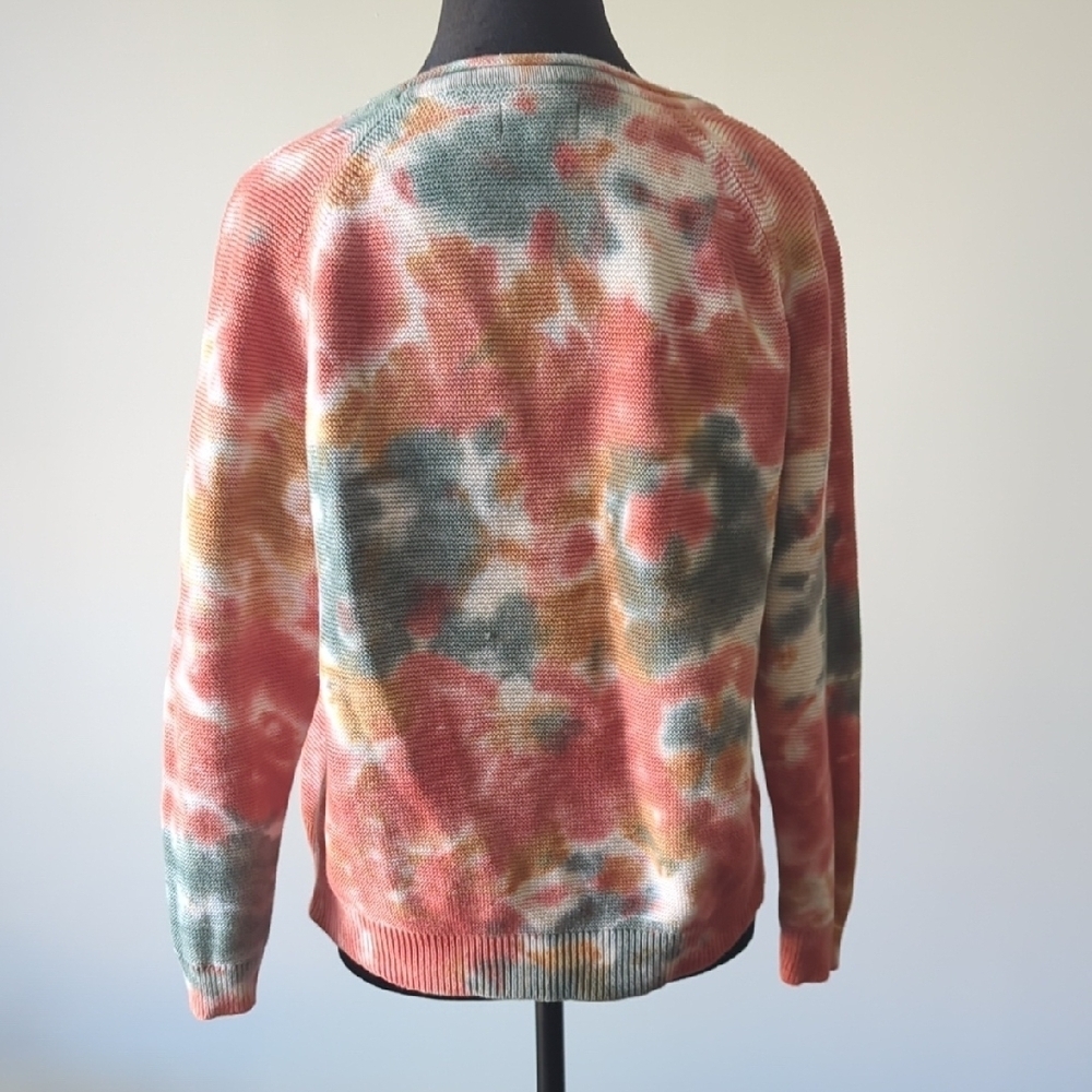 Lou & Grey Knit Sweater Tie Dye SZ Small petite - Picture 3 of 5